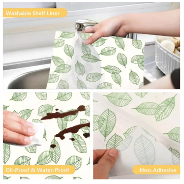 White_And_Green_Premium_Pvc_Print_Anti_Slip_Mats