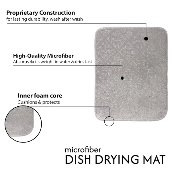 Grey_Premium_Velvet_Plain_Dish_Drying_Mats