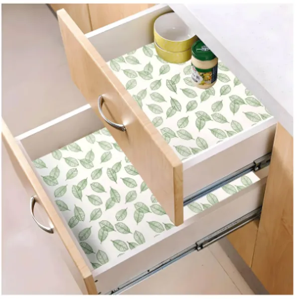 White_And_Green_Premium_Pvc_Print_Anti_Slip_Mats