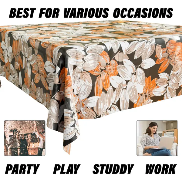 Orange_Premium_Non_Woven_Fabric_Table_Cover