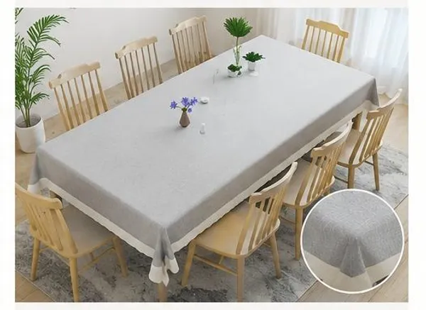 Grey_Premium_Non_Woven_Fabric_Plain_Table_Cover