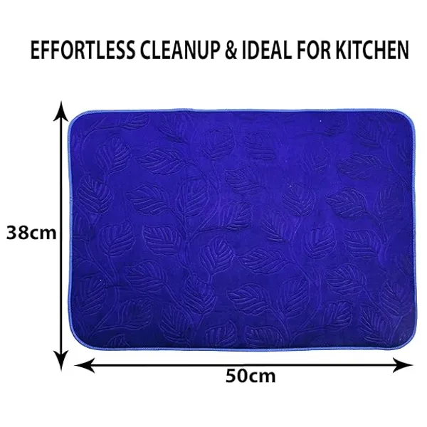 Blue_Premium_Velvet_Plain_Dish_Drying_Mats