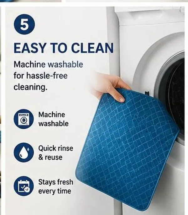 Turquoise_Blue_Premium_Velvet_Print_Dish_Drying_Mats