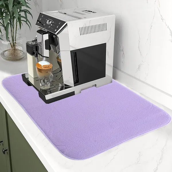 Lime_Purple_Premium_Velvet_Plain_Dish_Drying_Mats