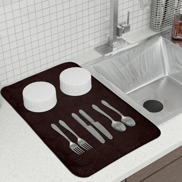 Brown_Premium_Velvet_Plain_Dish_Drying_Mats