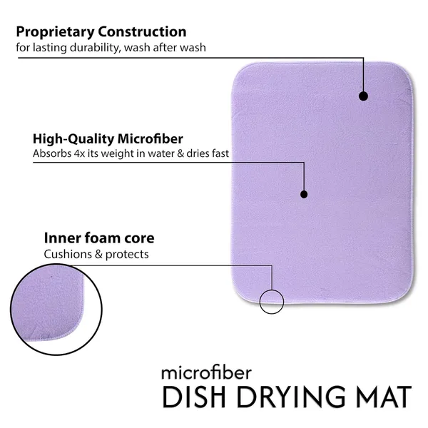Lime_Purple_Premium_Velvet_Plain_Dish_Drying_Mats