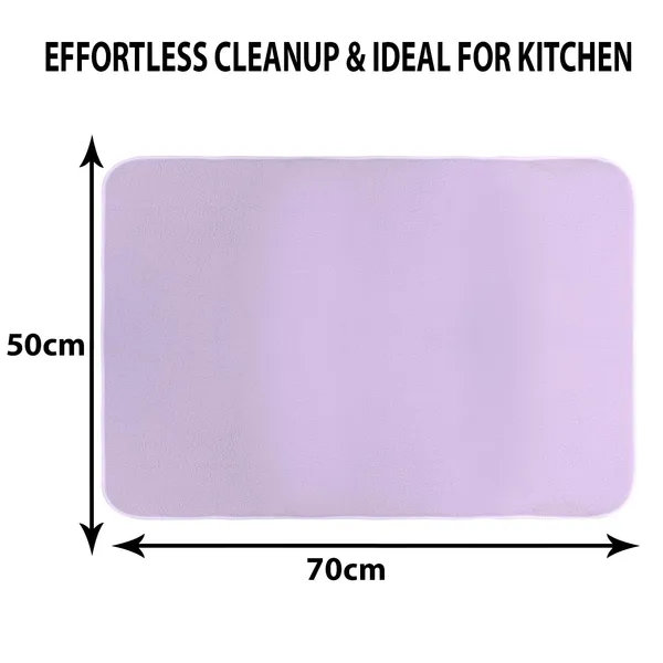 Lime_Purple_Premium_Velvet_Plain_Dish_Drying_Mats