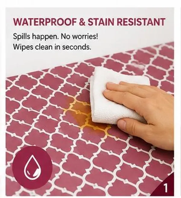 Beige_Premium_Pvc_Plain_Anti_Slip_Mats