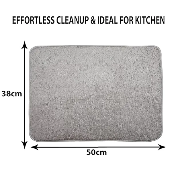Grey_Premium_Velvet_Plain_Dish_Drying_Mats