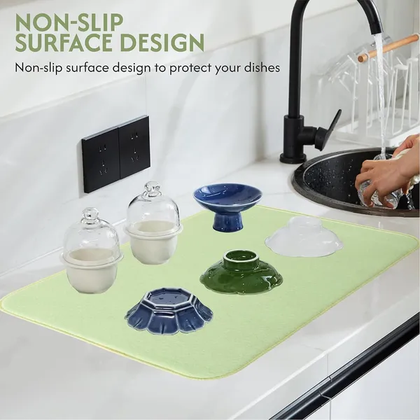 Lime_Green_Premium_Velvet_Plain_Dish_Drying_Mats
