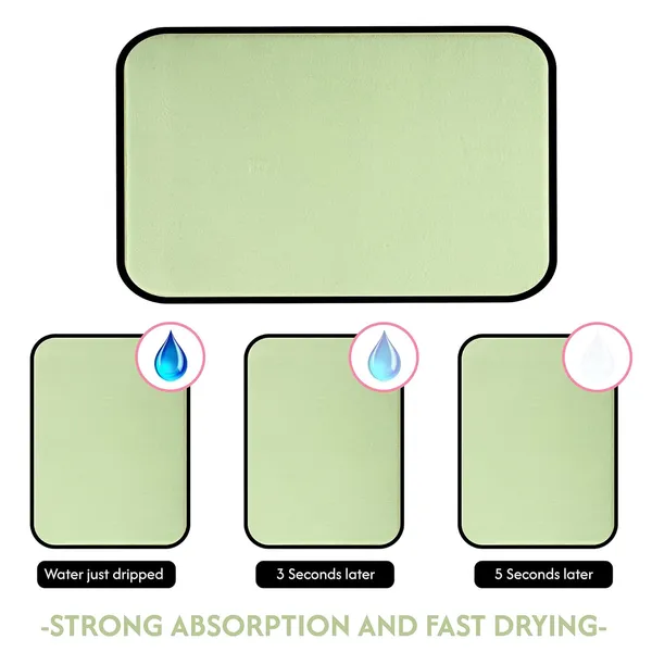 Lime_Green_Premium_Velvet_Plain_Dish_Drying_Mats