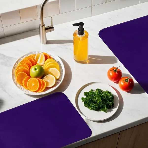 Purple_Premium_Velvet_Plain_Dish_Drying_Mats