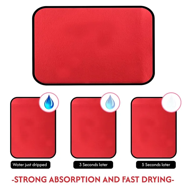 Red_Premium_Velvet_Plain_Dish_Drying_Mats