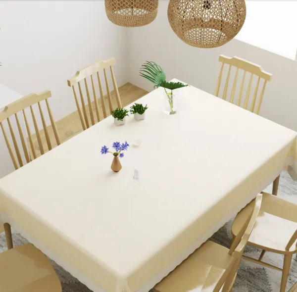 Beige_Premium_Non_Woven_Fabric_Plain_Table_Cover
