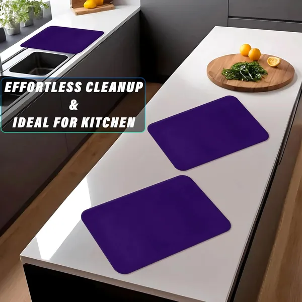 Purple_Premium_Velvet_Plain_Dish_Drying_Mats