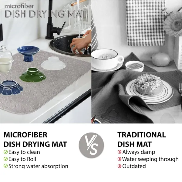 Grey_Premium_Velvet_Plain_Dish_Drying_Mats