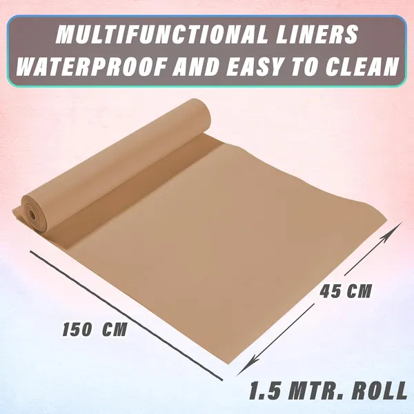 Light_Brown_Premium_Pvc_Plain_Anti_Slip_Mats