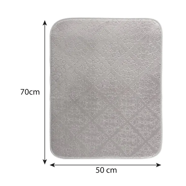 Grey_Premium_Velvet_Plain_Dish_Drying_Mats