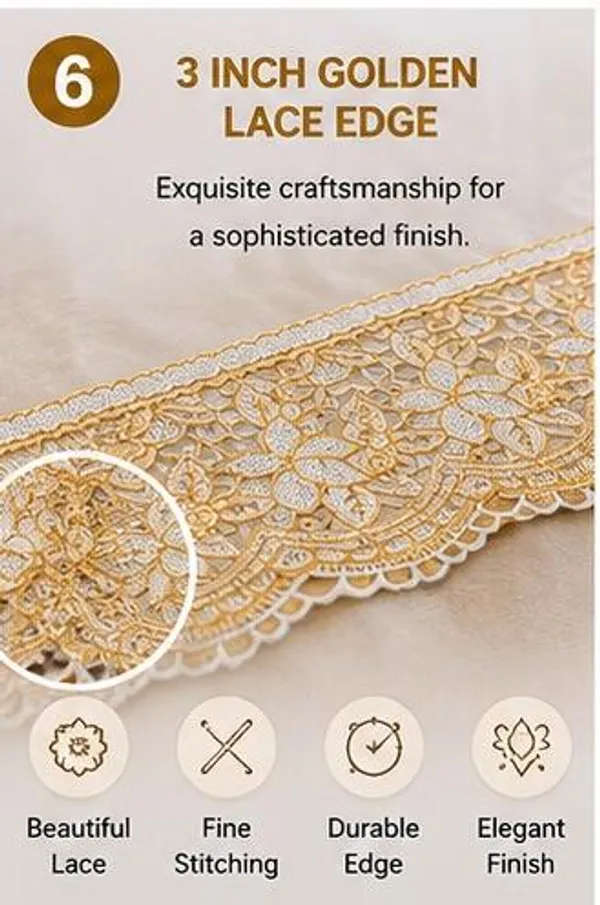 Clear_table_cover_with_golden_lace_clear_table_cover_with_silver_lace