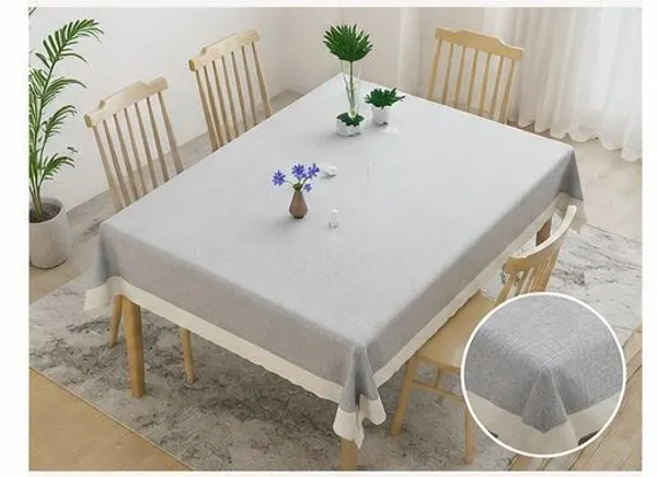 Grey_Premium_Non_Woven_Fabric_Plain_Table_Cover