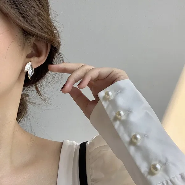 Enchanted_Forest_Slate_And_Pearl_Enamel_Leaf_Studs
