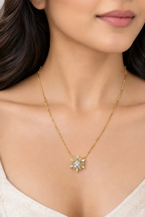 Aurora_Floral_Starburst_Pendant_Necklace_-_Gold_Beaded_Chain