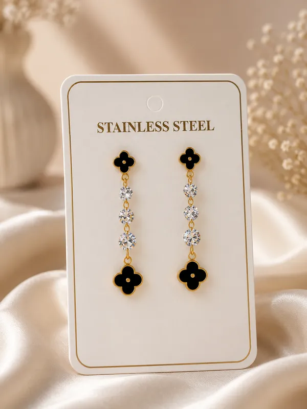 Black_Clover_Crystal_Drop_Earrings_–_Gold_Stainless_Steel_Dangle_Earrings