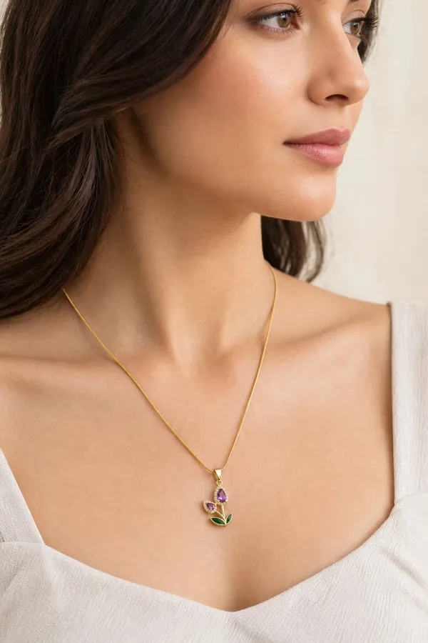 Bloom_-_Purple_Tulip_Pendant_Necklace_-_Artificial_Fashion_Jewellery_for_Women