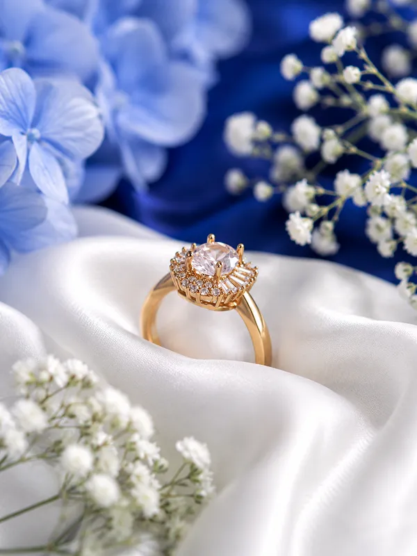 Gold_Plated_Stainless_Steel_Oval_Blush_Pink_Crystal_Ring_With_Sunburst_Halo
