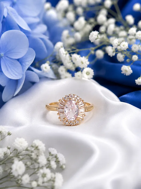 Gold_Plated_Stainless_Steel_Oval_Blush_Pink_Crystal_Ring_With_Sunburst_Halo