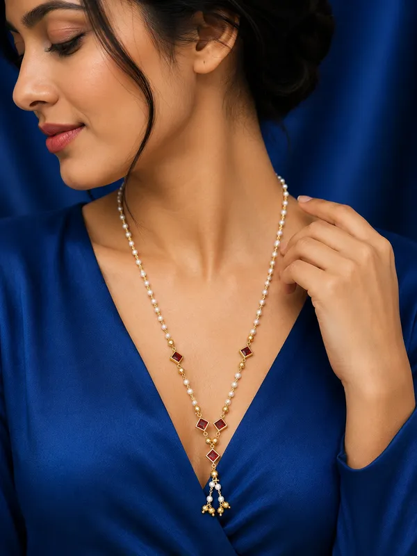 Traditional_Indian_Style_Pearl_&_Ruby_Red_Gemstone_Long_Pendant_Necklace