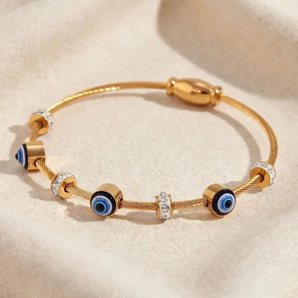 Triple_Evil_Eye_Gold_Cuff_Bracelet_with_Crystal_Spacers