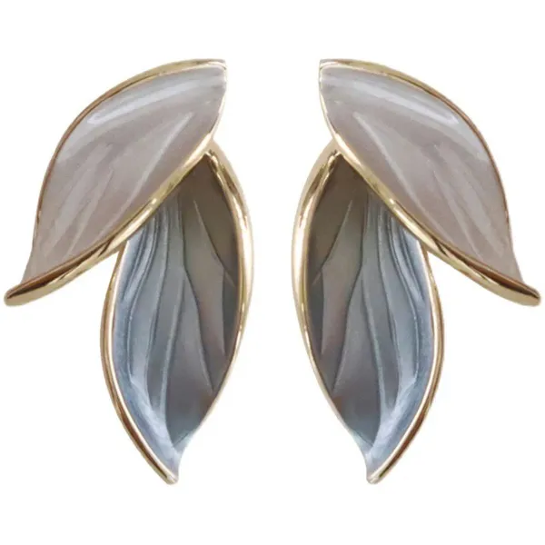 Enchanted_Forest_Slate_And_Pearl_Enamel_Leaf_Studs