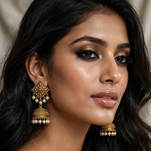 Traditional_Charm_Antique_Gold_Jhumki_with_Pearl_Drops