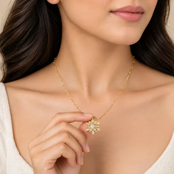 Aurora_Floral_Starburst_Pendant_Necklace_-_Gold_Beaded_Chain