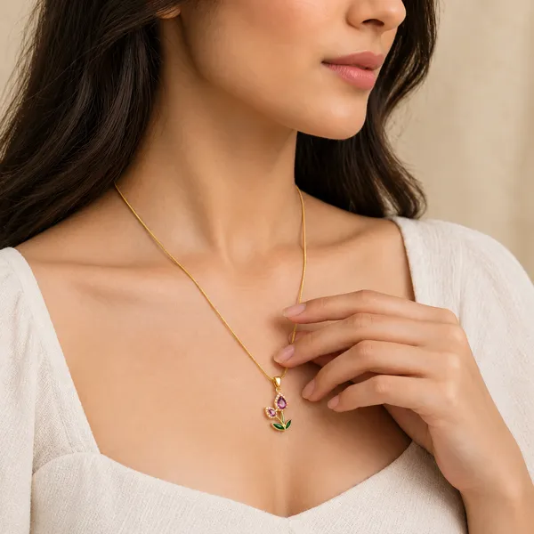 Bloom_-_Purple_Tulip_Pendant_Necklace_-_Artificial_Fashion_Jewellery_for_Women