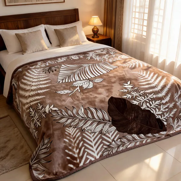 Multicolor_Mink_Fabric_(_Polyester)_Blanket_For_Home