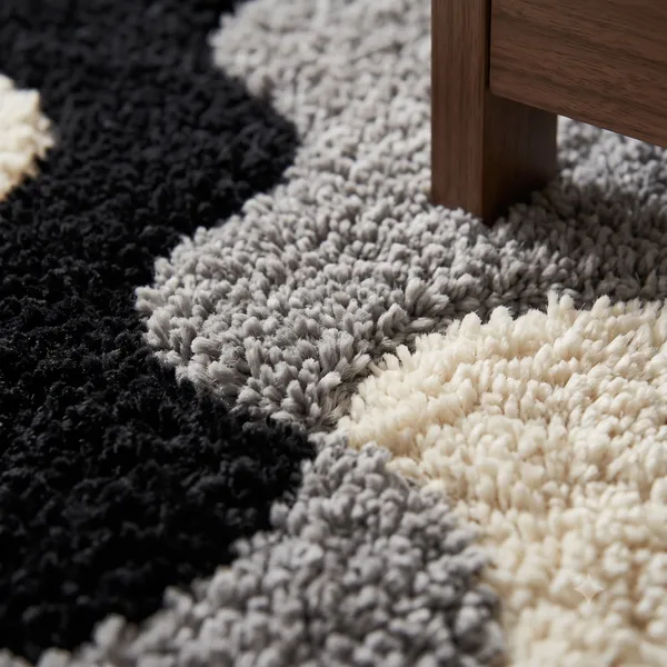 Tufted_Abstract_Black_White_Grey_Area_Rug