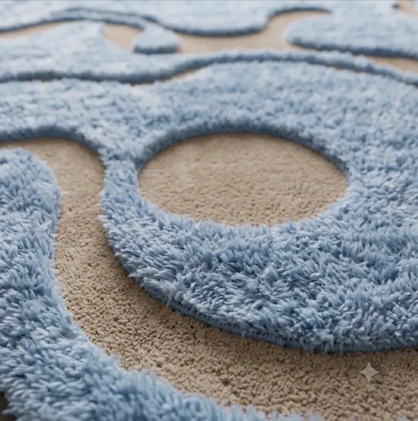 Blue_Beige_Plush_Abstract_Wave_Pattern_Shaggy_Rug