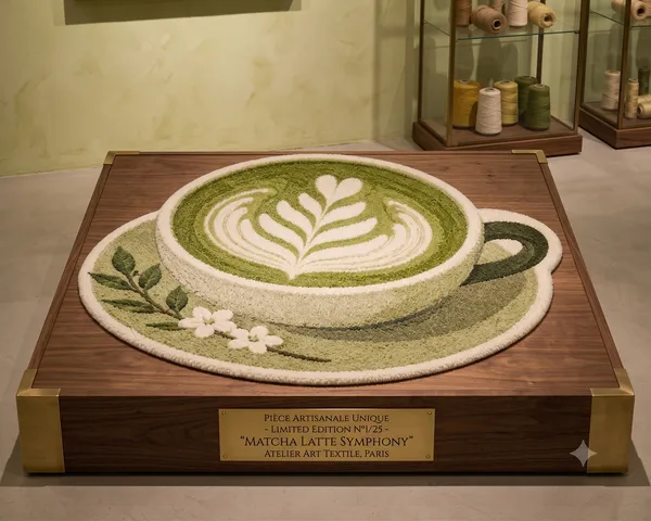 Green_Tufted_Matcha_Latte_Cup_Shaped_Floor_Rug