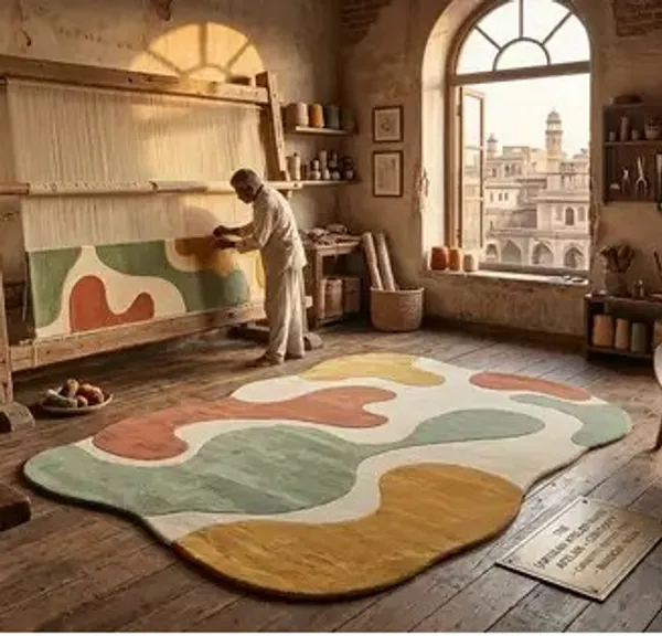 Wool_Contemporary_Abstract_Freeform_Organic_Area_Rug