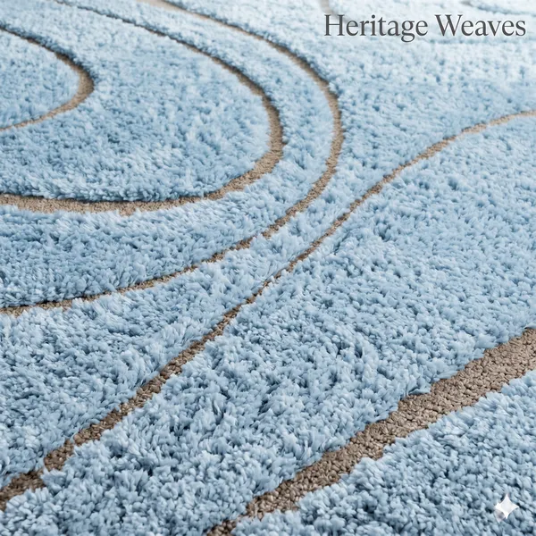 Blue_Shag_Hand_Sculpted_Abstract_Pattern_Area_Rug