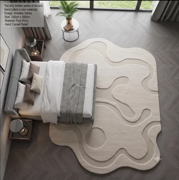 Wool_Contemporary_Amoeba_Freeform_Carved_Tufted_Area_Rug
