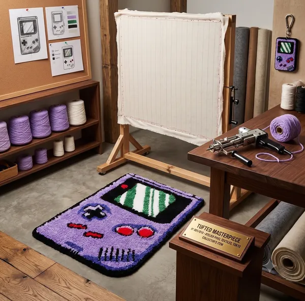 Wool_Retro_Gaming_Console_Shaped_Tufted_Rug