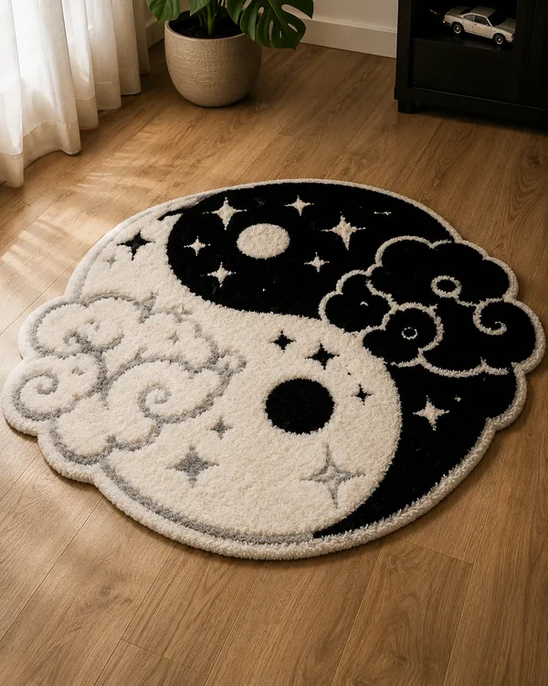 Wool_Contemporary_Yin_Yang_Cloud_Motif_Tufted_Rug