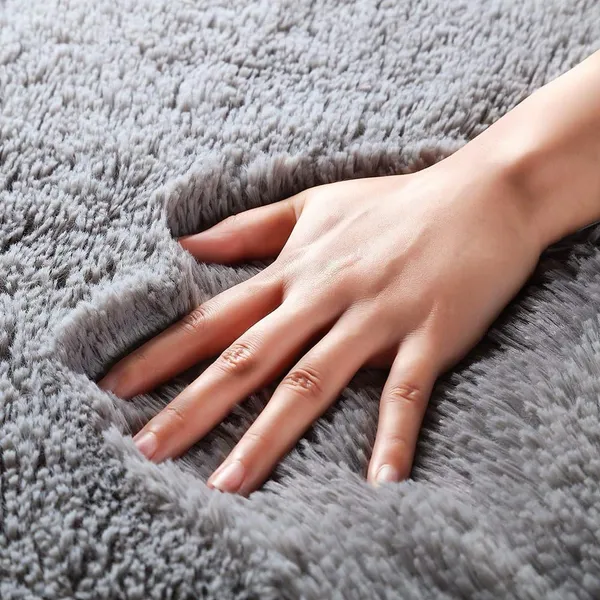 Grey_Shaggy_Plush_Solid_Area_Rug