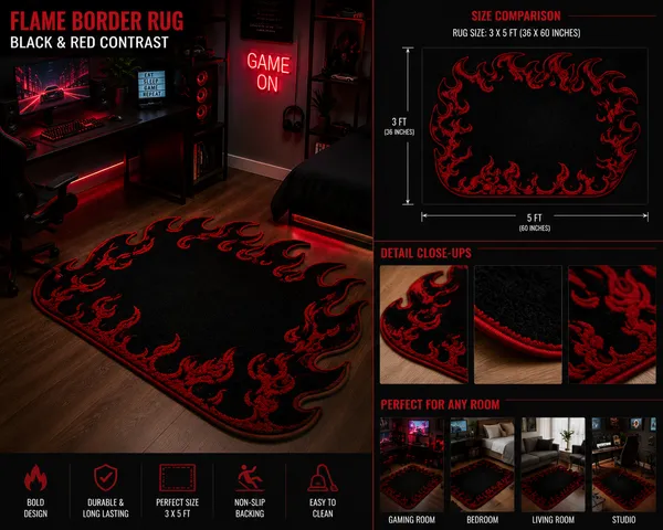 Wool_Bold_Flame_Silhouette_Shaped_Tufted_Rug