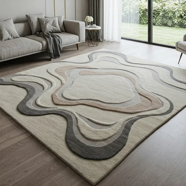 Wool_Contemporary_Abstract_Wave_Pattern_Area_Rug