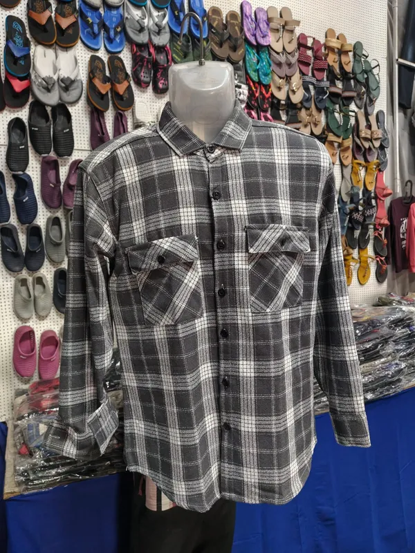 Grey_Cotton_Regular_Fit_Checked_Shirt_For_Men
