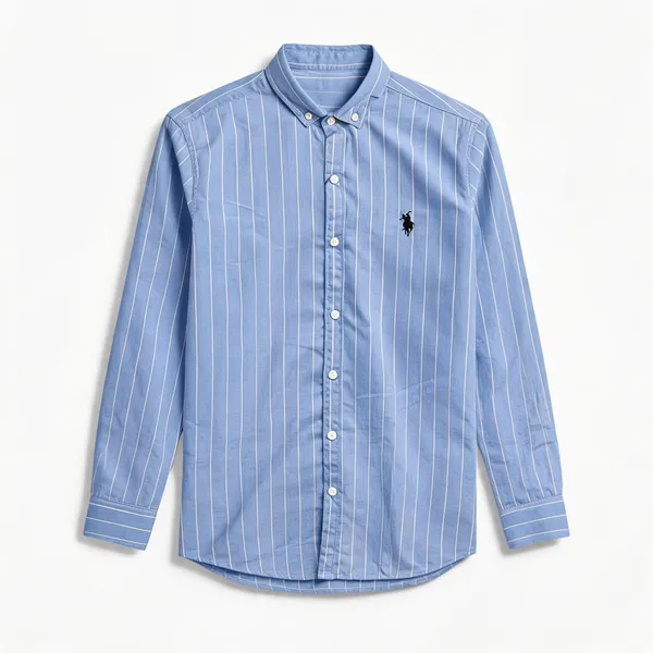 Sky_Blue_Cotton_Regular_Fit_Striped_Button-Down_Shirt_For_Men
